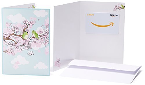 Amazonギフト券(グリーティングカードタイプ ) - 5,000円 (春),出産祝い,三人目,