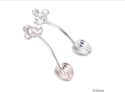 ケイ・ウノミッキーシルバースプーン,出産祝い,銀のスプーン,プレゼント