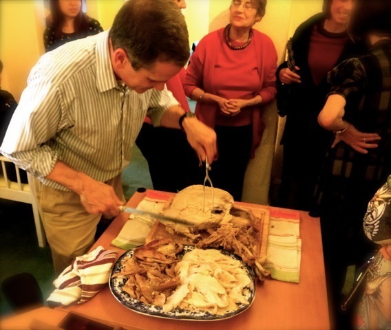 サンクスギビングはホームパーティー,アメリカ,子育て ,イベント