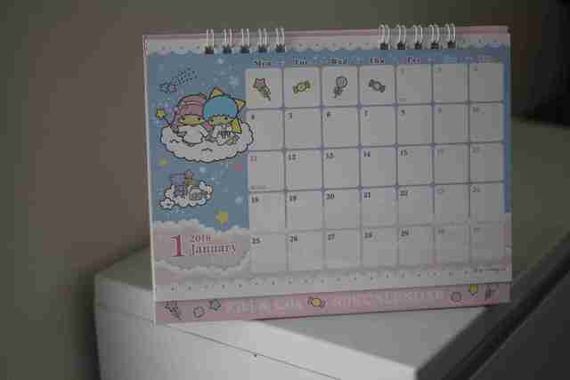 キキララ カレンダー,セリア,キャラクター,アイテム