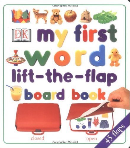 my first word lift-the-flap board book,読み聞かせ,英語,絵本