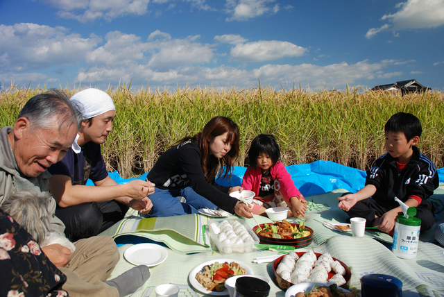 家族で食事,育児,田舎,メリット