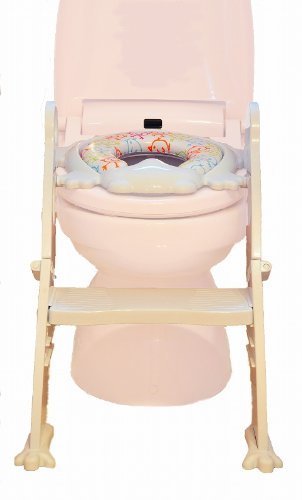 リトルプリンセス(Little Princess) かえるのふかふか ステップ式 トイレトレーナー ホワイト,トイレトレーニング,いつから,進め方