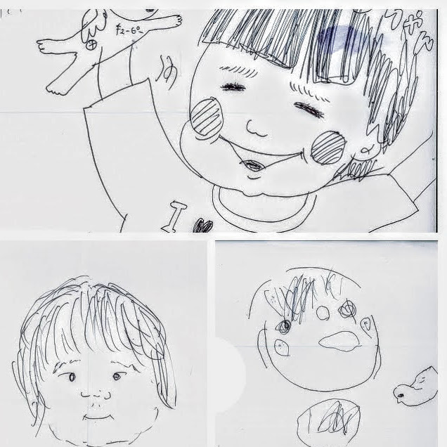 似顔絵コンテスト優秀作品,福岡,ママ会,つるちゃん