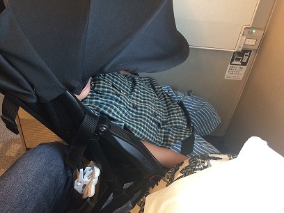 帰りの電車,京都,子連れ,新幹線