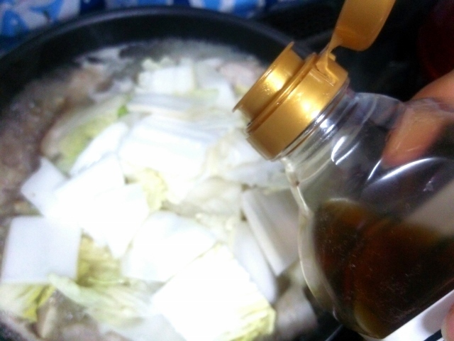 ごま油を入れる所,ピェンロー,鍋,レシピ