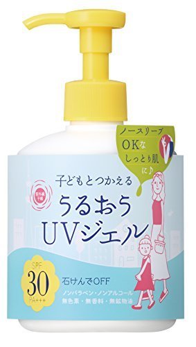 紫外線予報 UVジェルN 250g,子供用,日焼け止め,