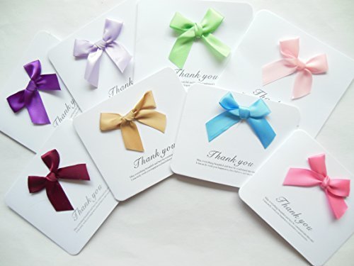 可愛い リボン 付き メッセージ カード セット (セットD),内祝い,お礼状,文例