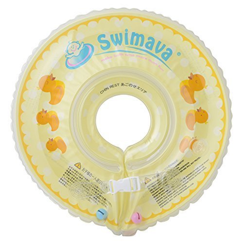 Swimava 【日本正規品60日保証】うきわ首リング(ダックイエロー) SW120DU,出産祝い,男の子,