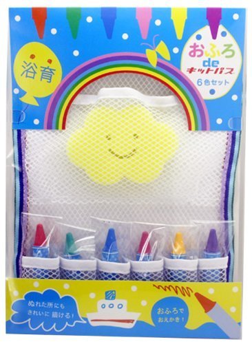 日本理化学 おふろdeキットパスネットセット KFS-2 イエロースポンジ,おふろ,おもちゃ,