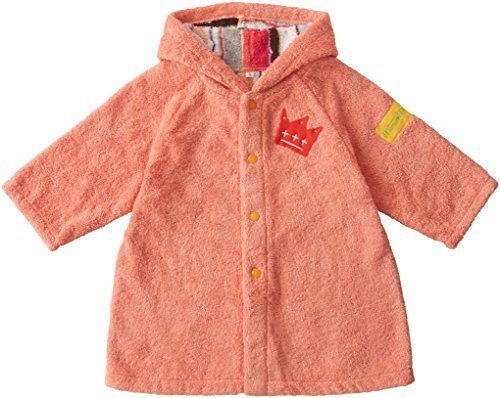 今治タオル バスローブ キッズ オレンジ 約48×39cm,バスローブ,子供,