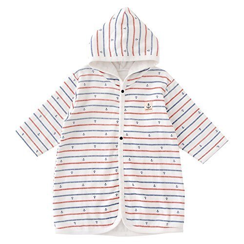 ニシキ P2247 Bon chouchou(ボンシュシュ) 70-90cm ホワイト・P2247-W,バスローブ,子供,