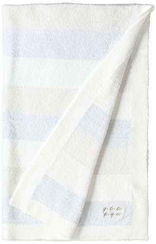 (ジェラート ピケ)gelato pique スムーズィー3ボーダーブランケット PWGG171523 86 BLU F,ジェラートピケ,出産祝い,