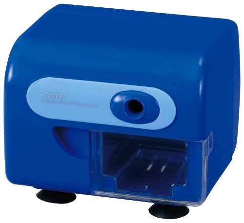 レイメイ藤井 電動鉛筆削り 折芯除去機能付き ブルー RT453A,鉛筆削り,おすすめ,