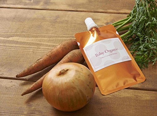 無添加離乳食オーガニックベビーフード　有機無農薬のお野菜と手仕込み天然だしの　BabyOrganic　ニンジンとタマネギおじやタイプ,離乳食,レトルト,