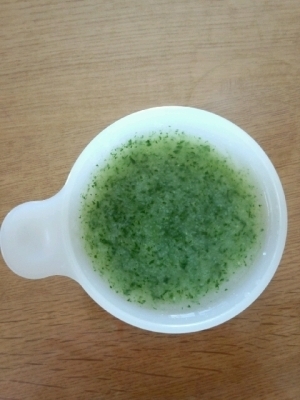 離乳食☆初期☆　小松菜粥 ,離乳食,おかゆ,