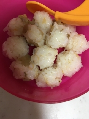 離乳食完了期☆ツナと蓮根とごぼうの混ぜおにぎり☆,離乳食,ごぼう,