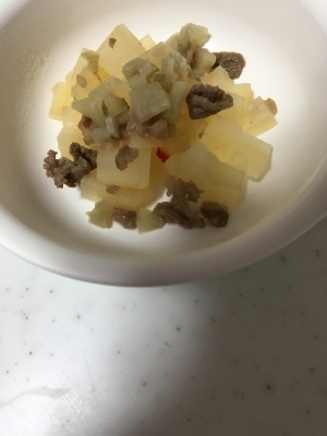 離乳食完了期☆牛肉と大根と細ごぼうの煮物☆,離乳食,ごぼう,