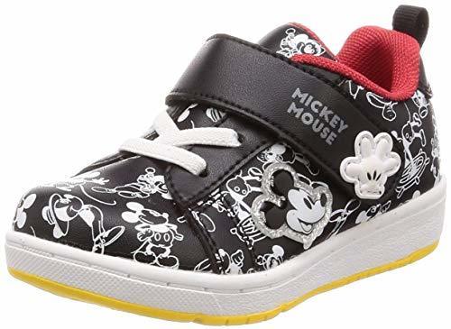 [ディズニー] 運動靴 ミッキー ミニー マジック 軽量 15-19cm 2E キッズ DN C1228 ブラック 16.0 cm,子ども,靴,