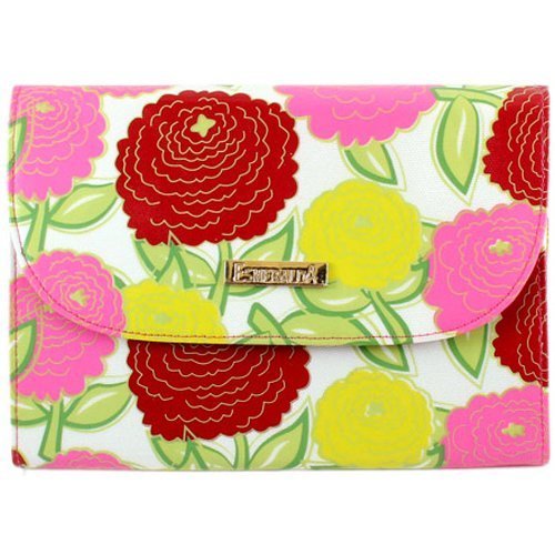 esmeralda（エスメラルダ） フロール （ジャバラ）蛇腹式！楽々開け閉め。モダンデザイン,母子手帳ケース,ジャバラ,