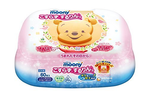 ムーニー おしりふきこすらずスッキリ 本体 60枚,おしりふき,おすすめ,