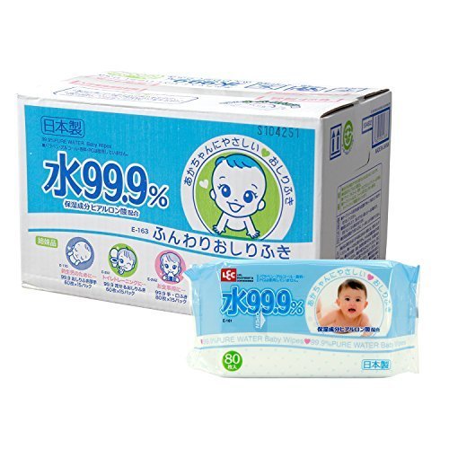 水99.9% ふんわり おしりふき 80枚入×20パック (1600枚),おしりふき,おすすめ,