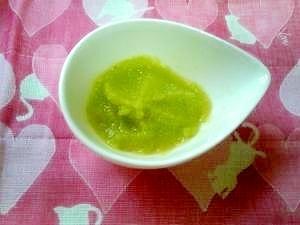 <離乳食初期>りんごキャベツ,離乳食,キャベツ,