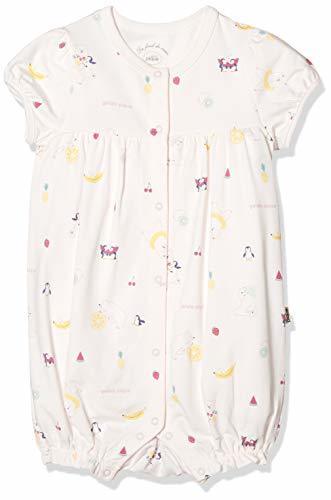 [ジェラート ピケ] gelato pique Kids&Baby しろくまフルーツ柄babyロンパース PBCO192452 ガールズ PNK 日本 70 (日本サイズS相当),ロンパース,