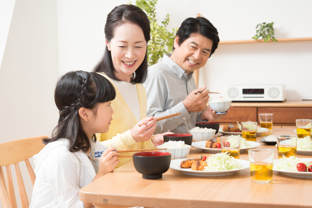 家族の食事風景,乳歯,保存,ケース