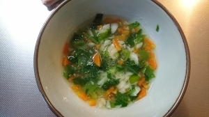 離乳食~中期~ 白身魚とほうれん草のだし煮 ,離乳食,ピーマン,