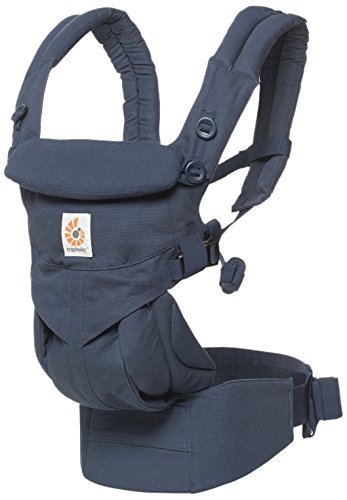 エルゴベビー(Ergobaby) 抱っこひも おんぶ 前向き抱き [日本正規品保証付] (洗濯機で洗える) ベビーキャリア 成長にフィット オムニ360/ミッドナイトブルー CREGBCS360BLU,抱っこ紐,
