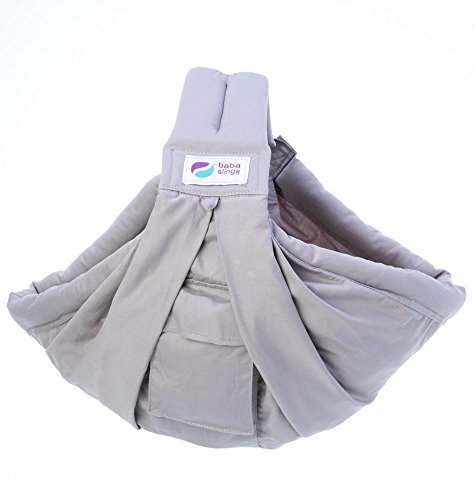 Baba Slings ババスリング 【日本正規品保証付】【正規代理店】 抱っこひも/ベビースリング BBS006 シルバー,抱っこ紐,