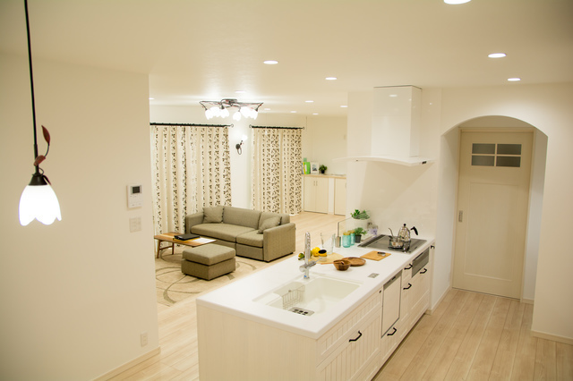 キレイなリビングダイニング,住まい,購入,