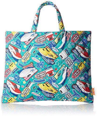 [プラレール] レッスンバッグ キルトレッスン グリーン,レッスンバッグ,作り方,