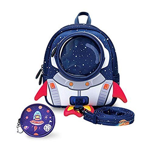 ハナ（HANA) UEK キッズバッグ リュック サック 保育園 リュック 1歳 ~ 6歳 キッズ リュック 幼児リュック 子供 用 ベビー リュック 幼稚園 保育園 男の子 女の子 動物 通園 誕生日 お祝い プレゼント,ベビーリュック,