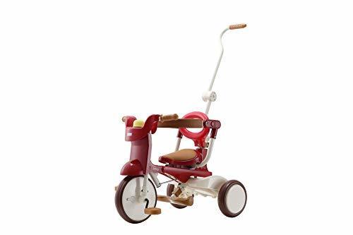 三輪車 iimo02 エタニティ・レッド 1062,三輪車,人気,