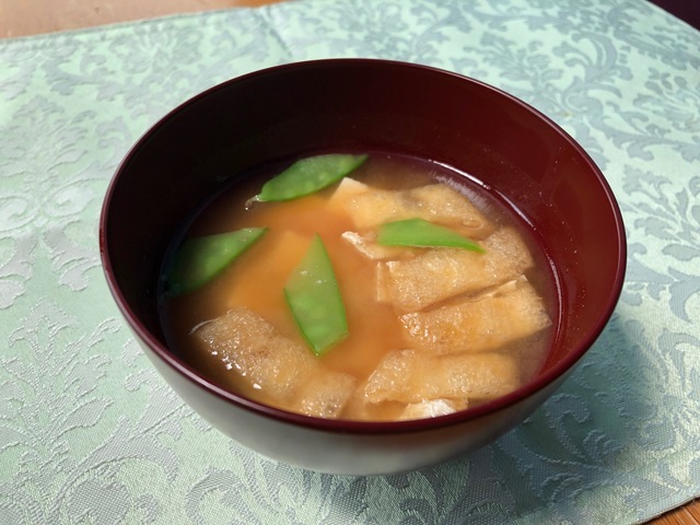 絹さやと薄揚げの納豆汁,子ども,和ごはん,