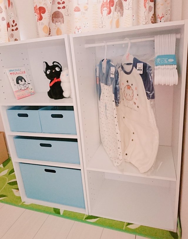 まる子@初マタさんの画像,ニトリ,カラーボックス,収納