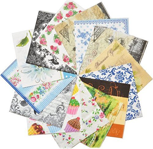 アンティークなペーパーナプキン１４種類セット人気のケマージュ・デコパージュに,スマホケース,手作り,