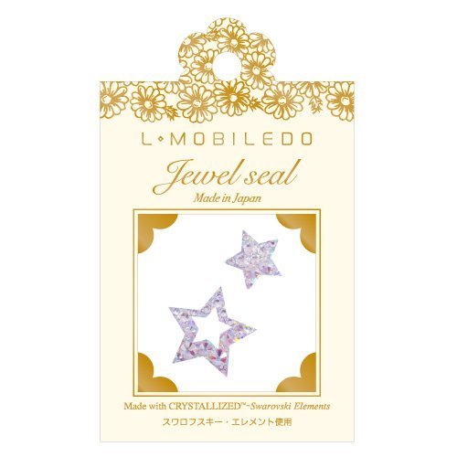 L-MOBILEDO ジュエルシール＊グラデスター/クリスタル,スマホケース,手作り,