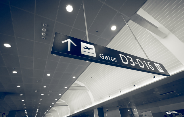 空港ゲート,妊娠,飛行機,