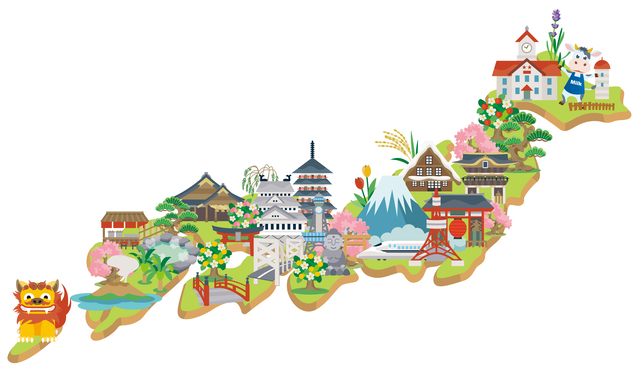 日本地図,妊娠,旅行,いつまで