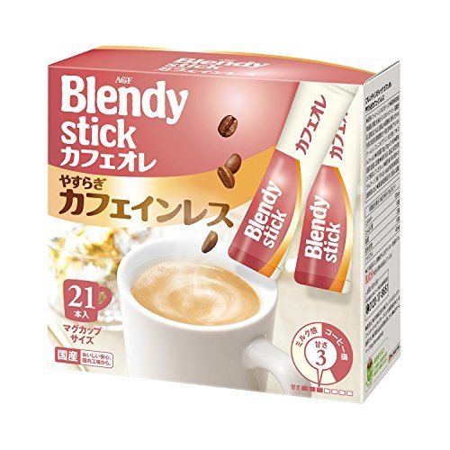 AGF ブレンディ スティックカフェオレ やすらぎカフェインレス 21本,妊娠,4週,