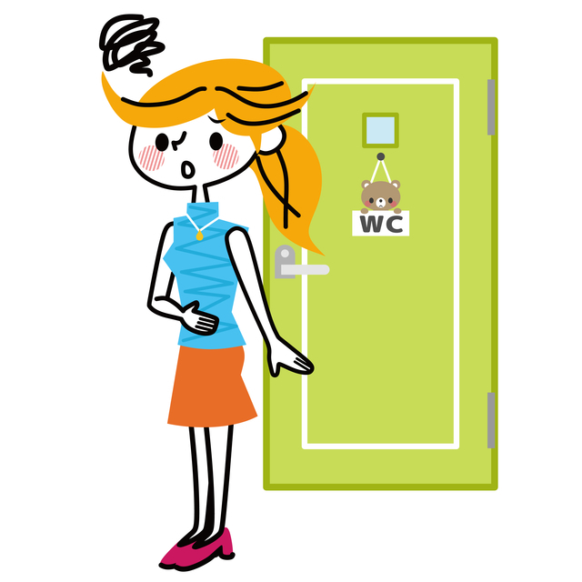 トイレ女性,妊娠初期,下痢,