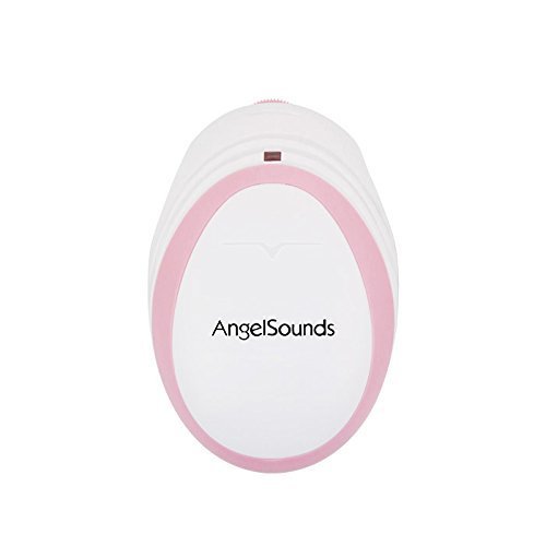胎児超音波心音計 エンジェルサウンズ Angelsounds JPD-100S mini　(ピンク),妊娠,7週,