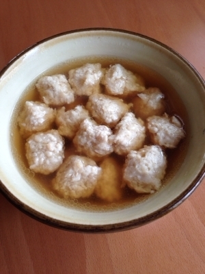 離乳食後期♪ふんわり鶏だんご,長芋,離乳食,