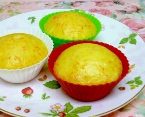 にんじん蒸しパン★離乳食,9ヶ月,離乳食,