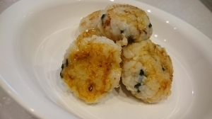 ごま香る簡単焼おにぎり！離乳食後期,9ヶ月,離乳食,