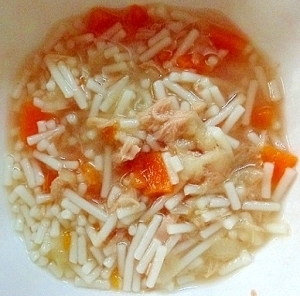 離乳食後期　ツナ＆人参キャベのケチャップ風味パスタ,9ヶ月,離乳食,