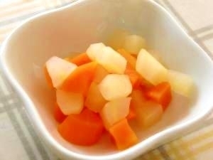 【離乳食後期】りんごと人参のレモン煮 ,離乳食,りんご,